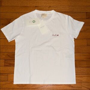 Sezane embroidered Conrad tee